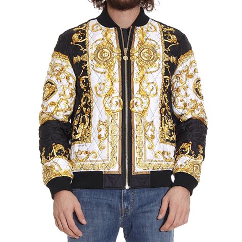 versace men coat|versace jacket men.